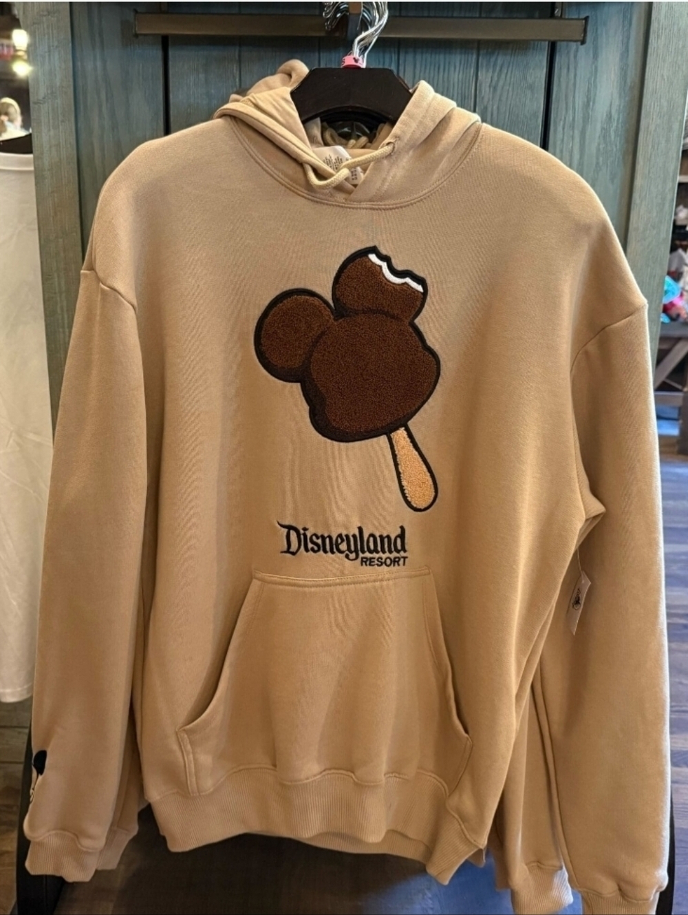 DisneParks Mickey Premium Ice Cream Bar Hoodie Adults Umisex Size XXL NWT